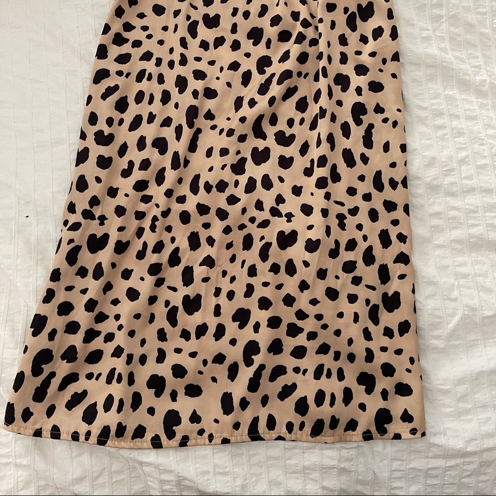 SHEIN Leopard Skirt